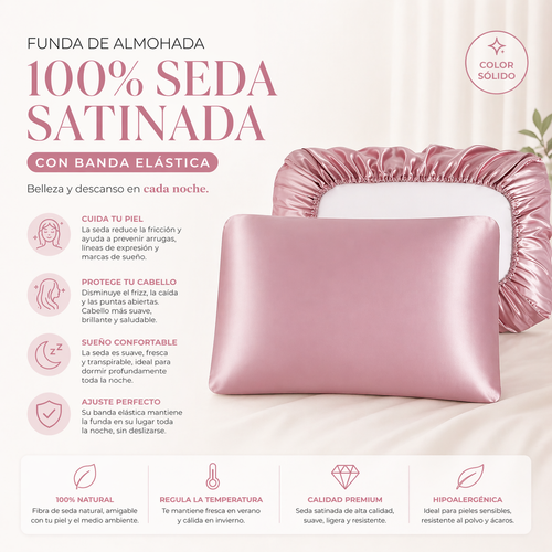 SkinSilk™ - Cabello cuidado, piel suave
