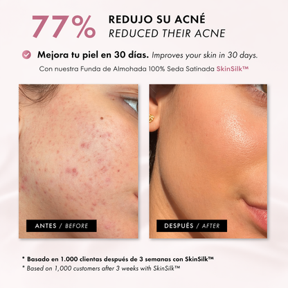 SkinSilk™ - Cabello cuidado, piel suave